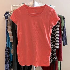 Bump Start Women’s Size S pink Maternity Shirt
